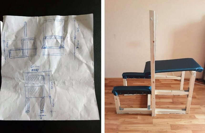 home made bdsm furniture